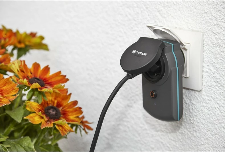 Set adapterë të mençur GARDENA smart Power Adapter 3 copë, gjelbër, gri