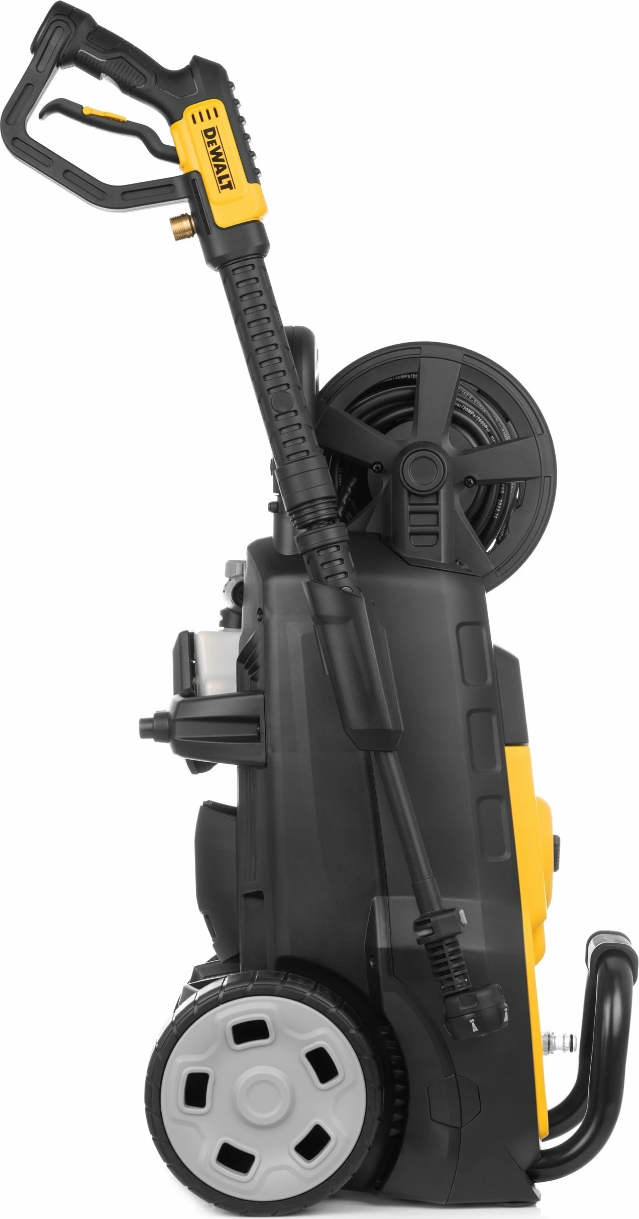Pastrues me presion DeWalt DXPW001DTS 2800W 160 bar 810 l/h, zorrë 10 m, set me 2 turbo grykë, verdhë/zi