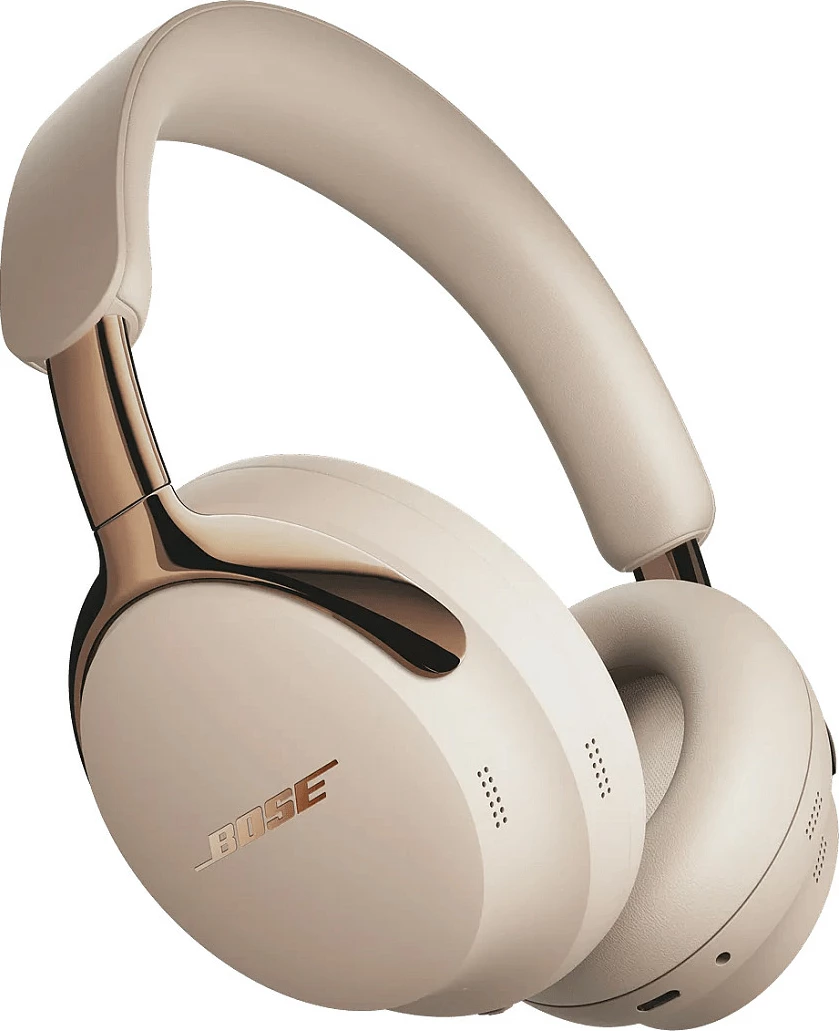 Kufje Bose QuietComfort Ultra, wireless dhe me kabllo, krem