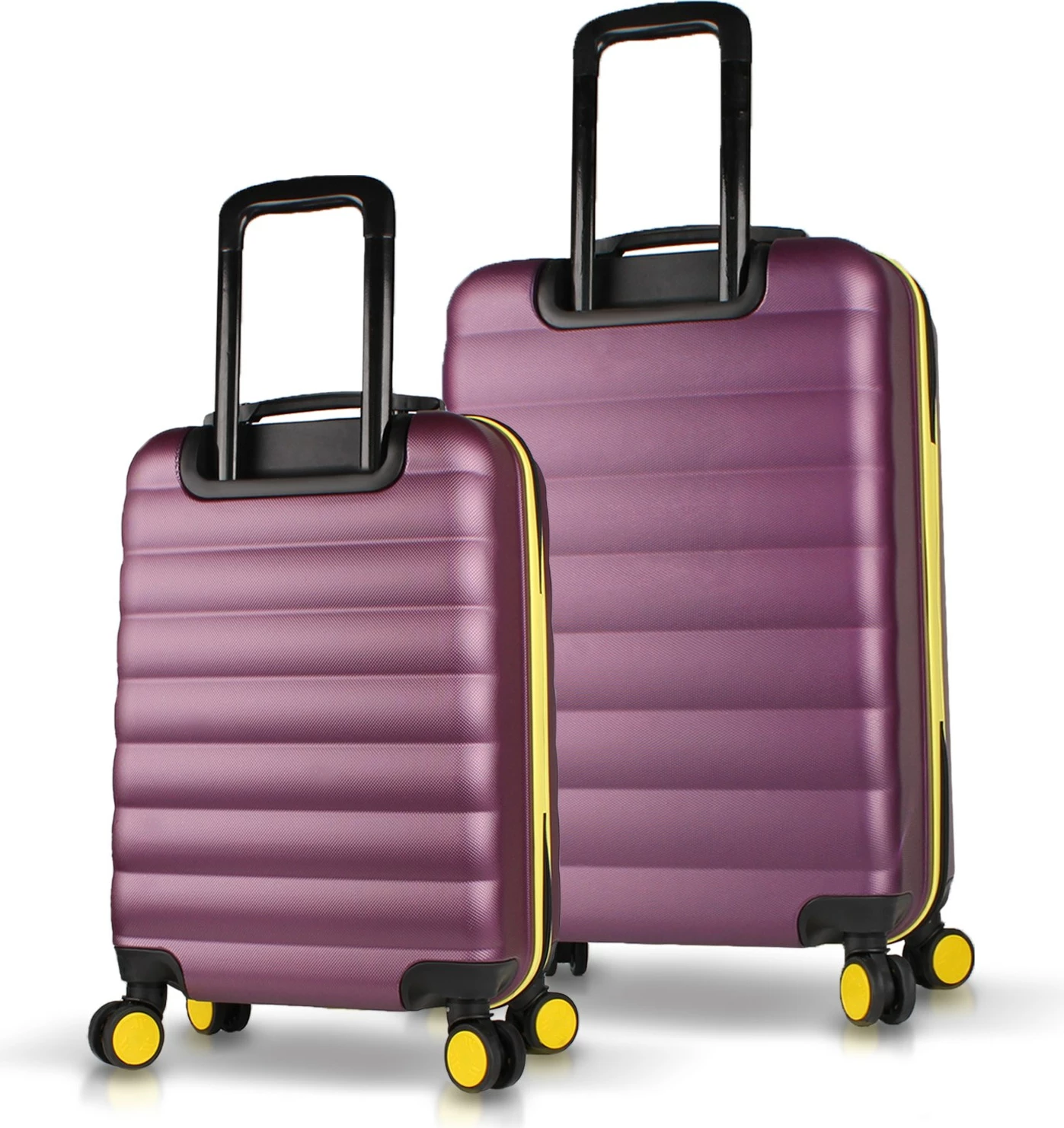 Set valixhesh (2 copë), Zoozie Bags, 6513, ngjyrë damson
