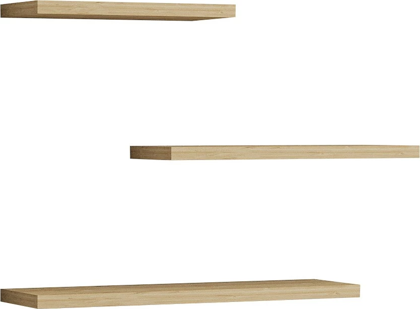 Raft muri Leila, ngjyrë lis safir, set