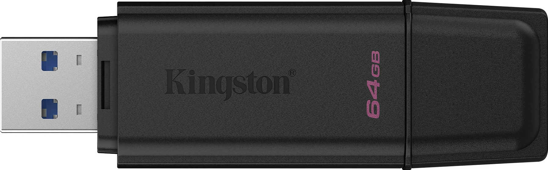 USB stick Kingston 64GB, USB 3.2 Gen 1, e zezë