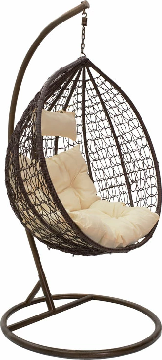 Karrige varëse për kopsht, ngjyrë kafe-bezhë, Zafer, 106x103x200 cm