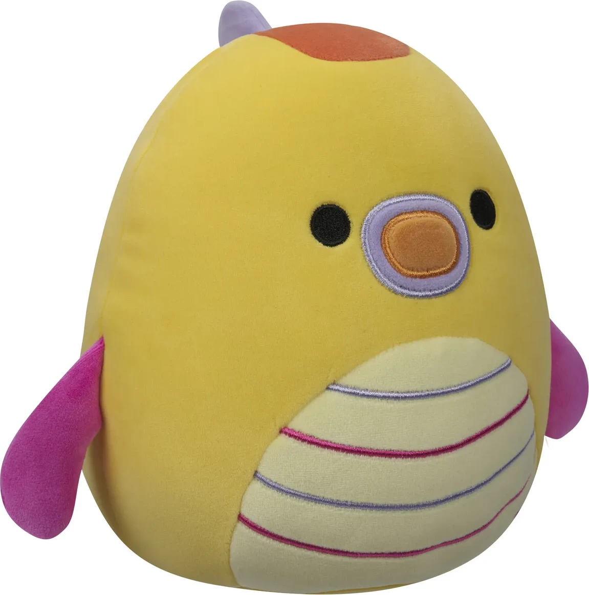 Original Squishmallows 7.5-Inch Soft Toy - Leif the Yellow Seadragon
