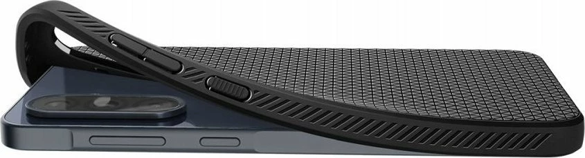 Mbështjellës Spigen Liquid Air për Samsung Galaxy A36 5G (ACS09199), TPU, Air Cushion, karikim pa tela, i zi mat