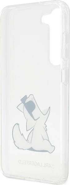 Mbështjellës Karl Lagerfeld Choupette Fun për Samsung Galaxy S23+, Transparent