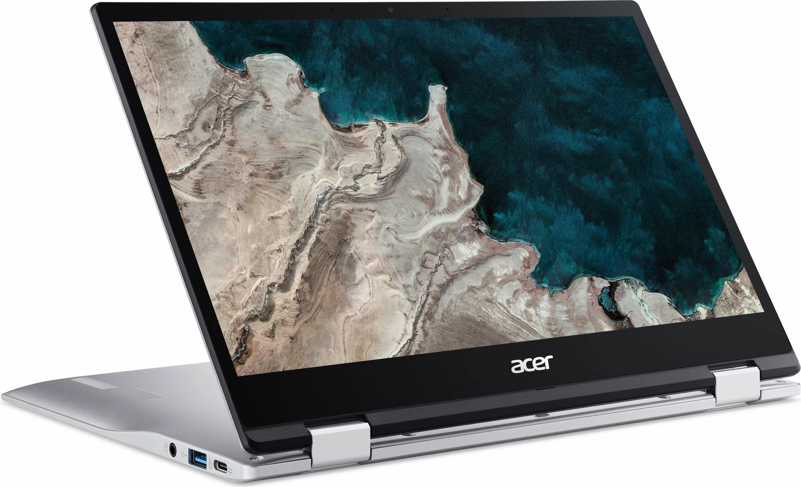 Kompjuter Acer Chromebook Spin 513 CP513-1H-S3XM, Snapdragon 7180c, 13.3", 4GB RAM, ChromeOS, argjendtë