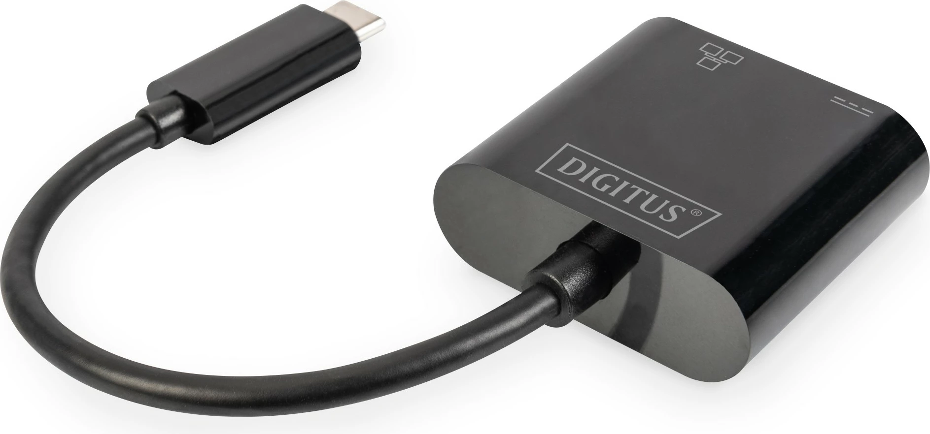 Adapter USB Type-C Digitus, Gigabit Ethernet, PD, i zi