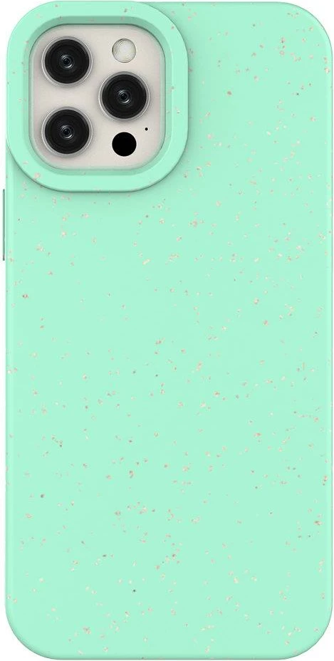 Mbështjellës Hurtel Eco Case për iPhone 12, silikon, mint