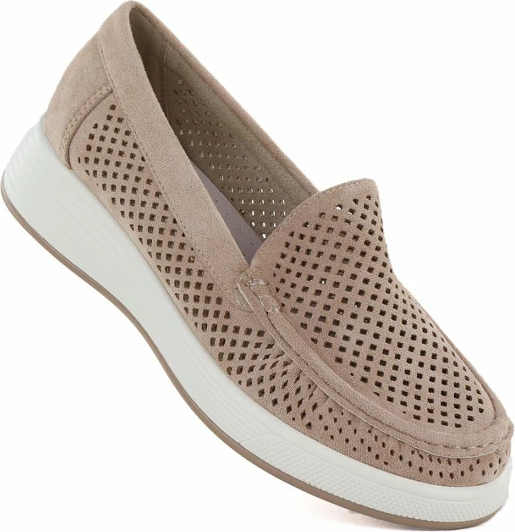 Këpucë platforme femra Sergio Leone MK097H, nude