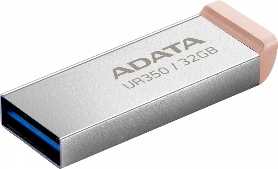 Pendrive Adata UR350, 32GB, USB 3.2 Gen1, Kafe Metalike