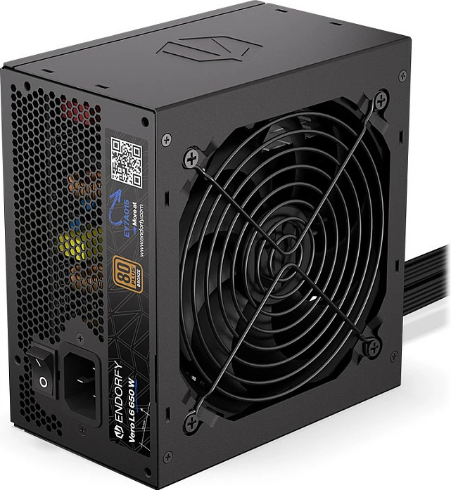 Furnizues rryme Endorfy Vero L6 650W, 80 PLUS Bronze, ATX 3.1, jo-modular, i zi