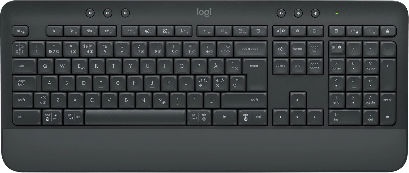 Tastierë Logitech SIGNATURE K650, wireless, graphite