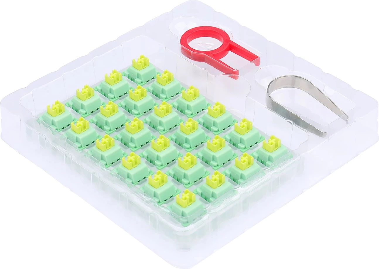 Switch mekanik Redragon Bullet-QT A-113, 24 copë, Lime