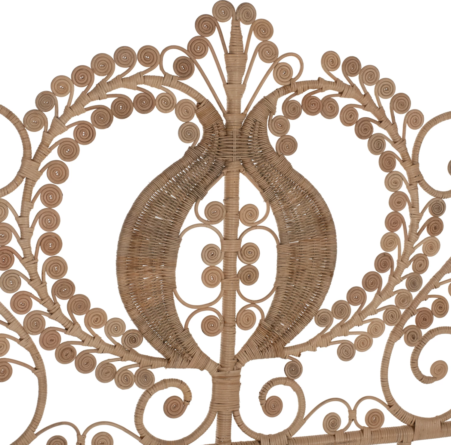Kokë krevati të bërë nga rattan për përdorim profesional 160cm.FH9358