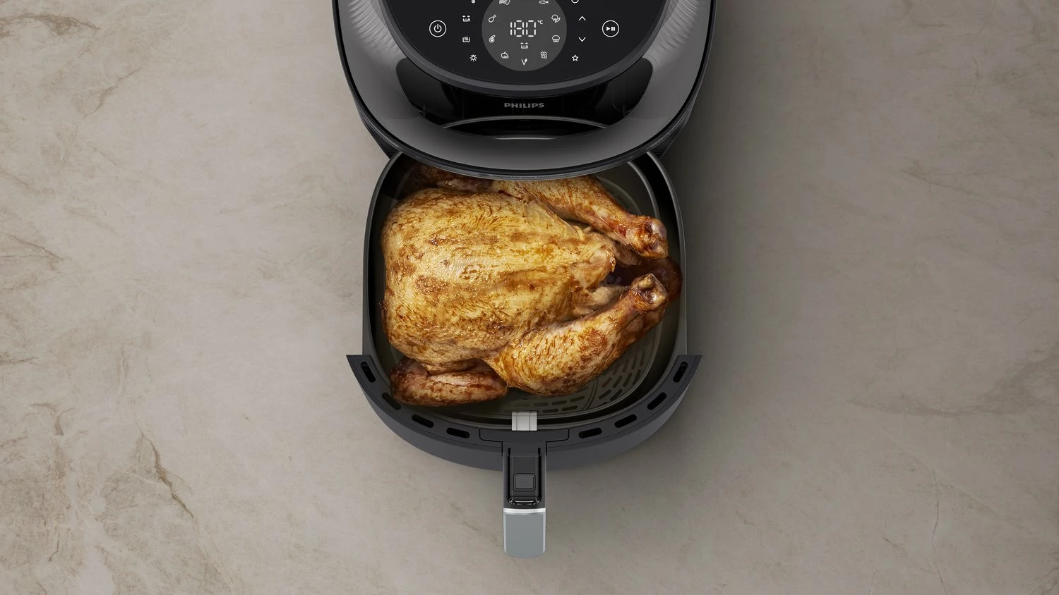 Fritezë me ajër Philips Ovi NA341/00, 7.2 L, 2000 W, WiFi, e zezë