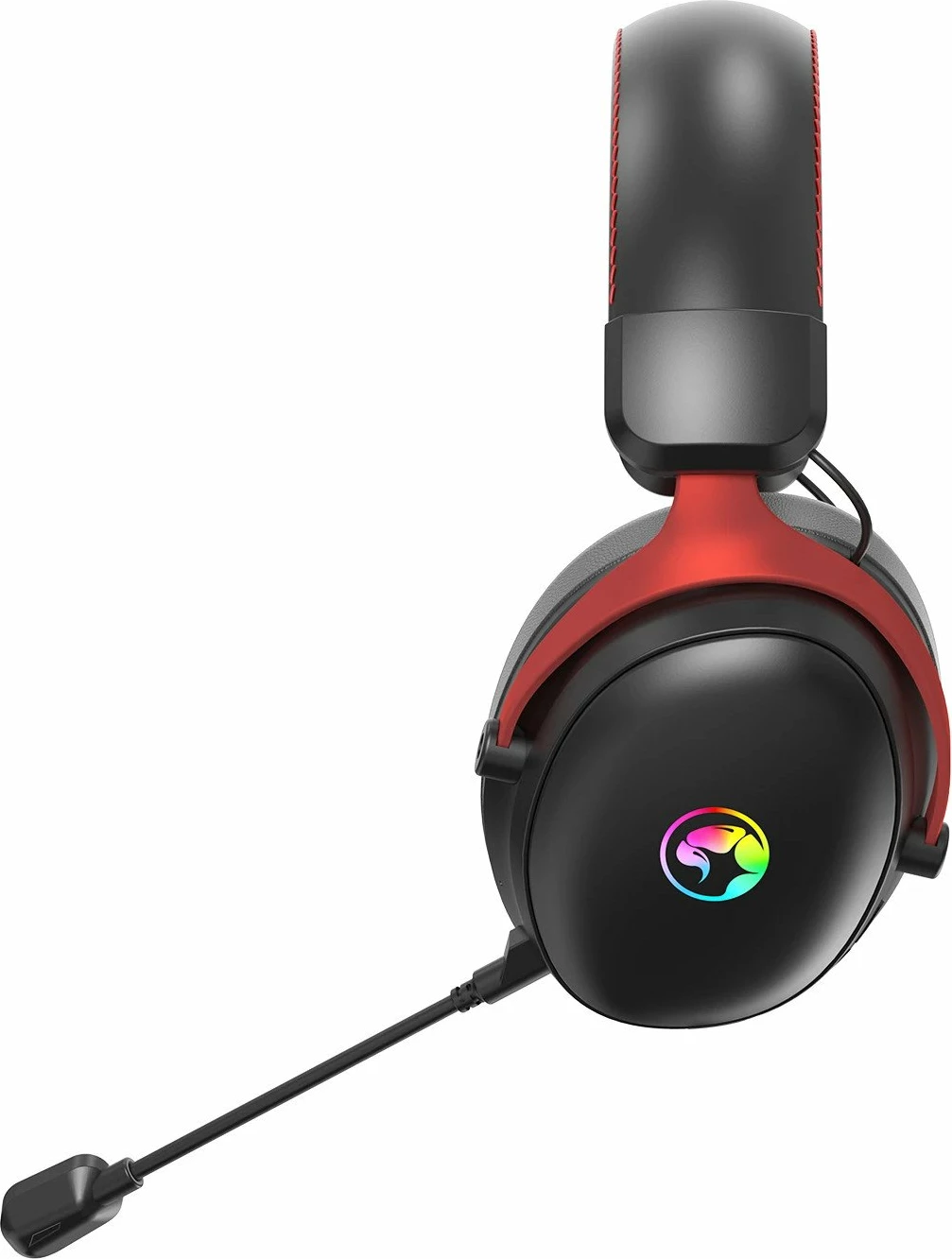 Kufje gaming Marvo Tactic X PRO HG9076W, wireless, virtual 7.1, 53 mm, RGB, të zeza