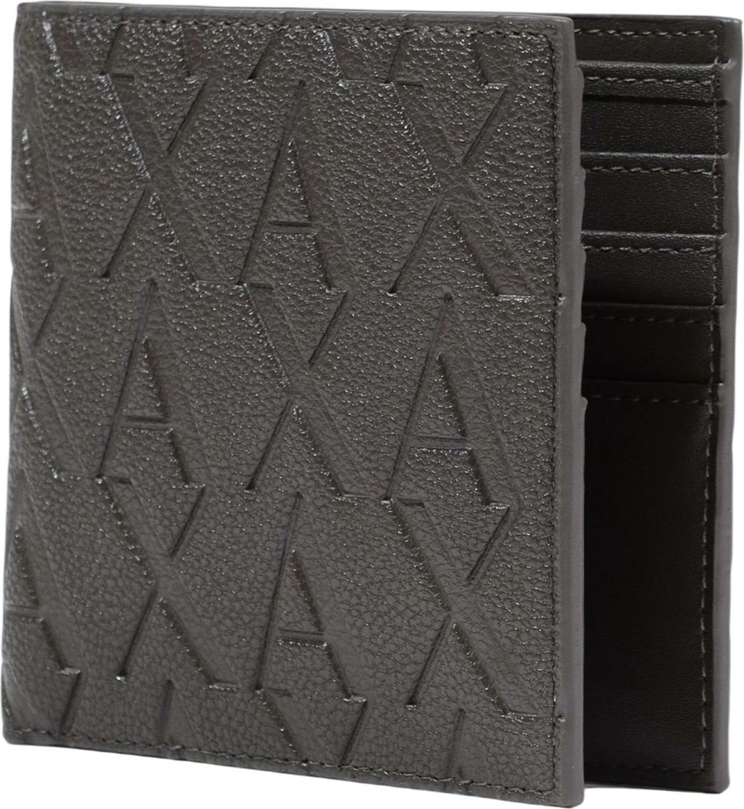 Portofol kartelash Armani Exchange XM000168 AF12133 për meshkuj, kafe