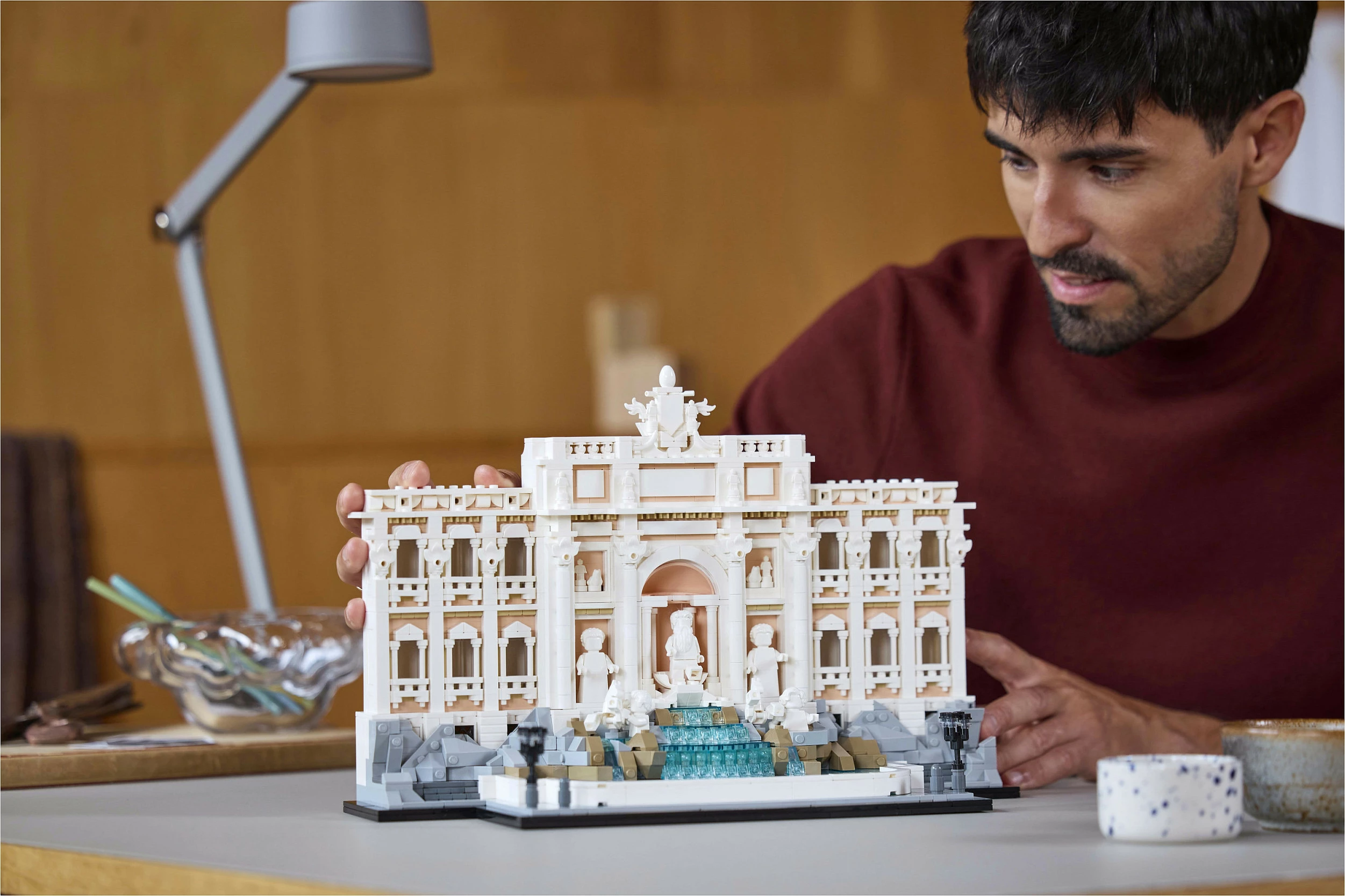Set ndërtimi LEGO Trevi Fountain, 1880 copë, plastikë, shumëngjyrësh