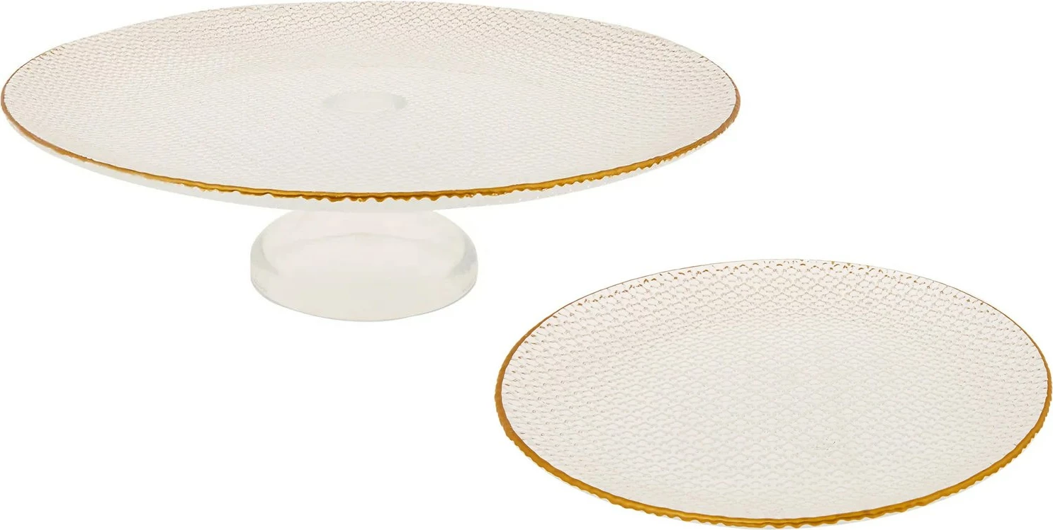 Set pjatash për ëmbëlsira (7 copë), Hermia Concept, Tuana