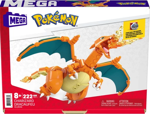 Pokemon Mega Charizard Construction Set