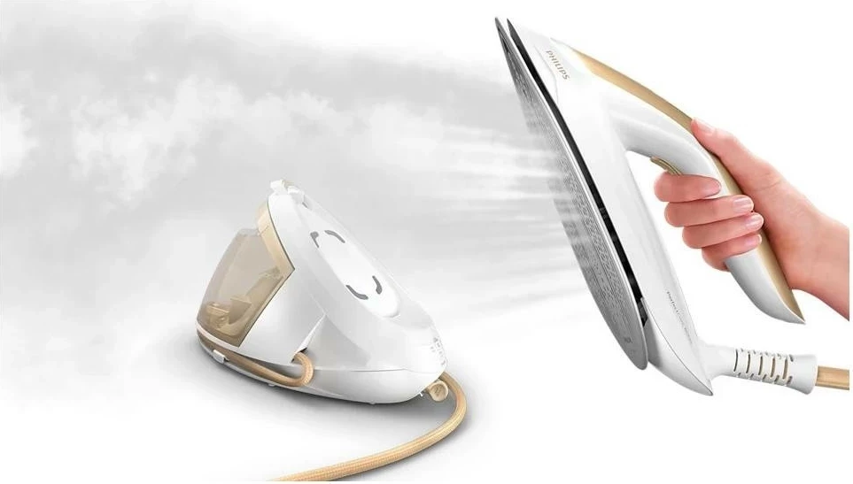 Hekur me gjenerator avulli Philips PerfectCare 8000 PSG8040/60, bardhë-ari