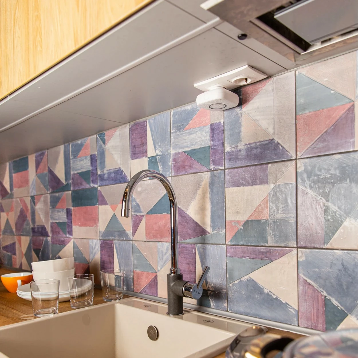 Detektor gazi Shelly Gas LPG, Wi-Fi, i bardhë