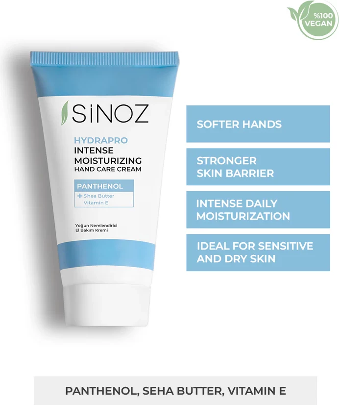 Krem për hidratimin e duarve Sinoz Intensive