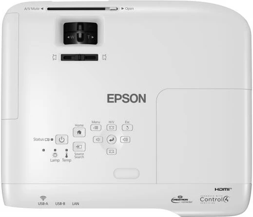 projektor digjital, Epson EB-992F (V11H988040), Full HD 1080p, 4000 lm, LCD, HDMI, bardhë