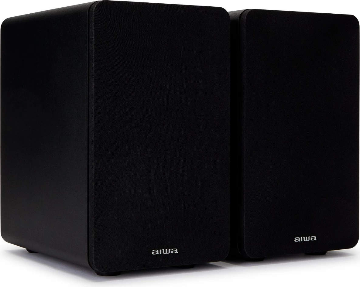 Altoparlantë Hi‑Fi Aiwa SP-A100, 2x70W RMS, të zeza, set 2 copë