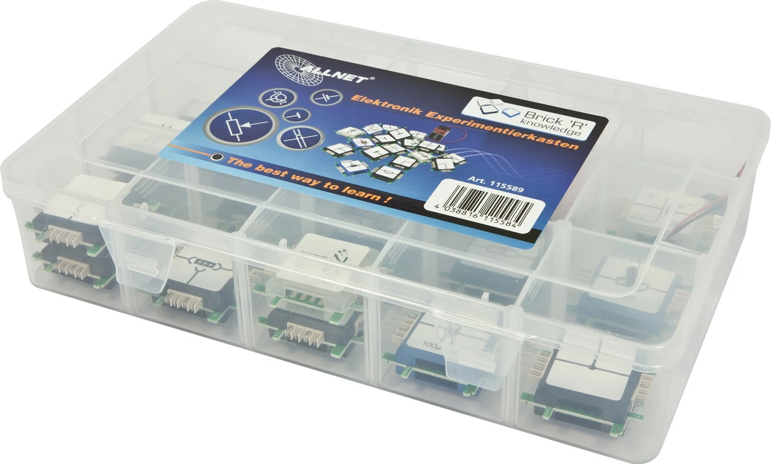 Set elektronik edukativ ALLNET BrickRknowledge Basic Set, anglisht