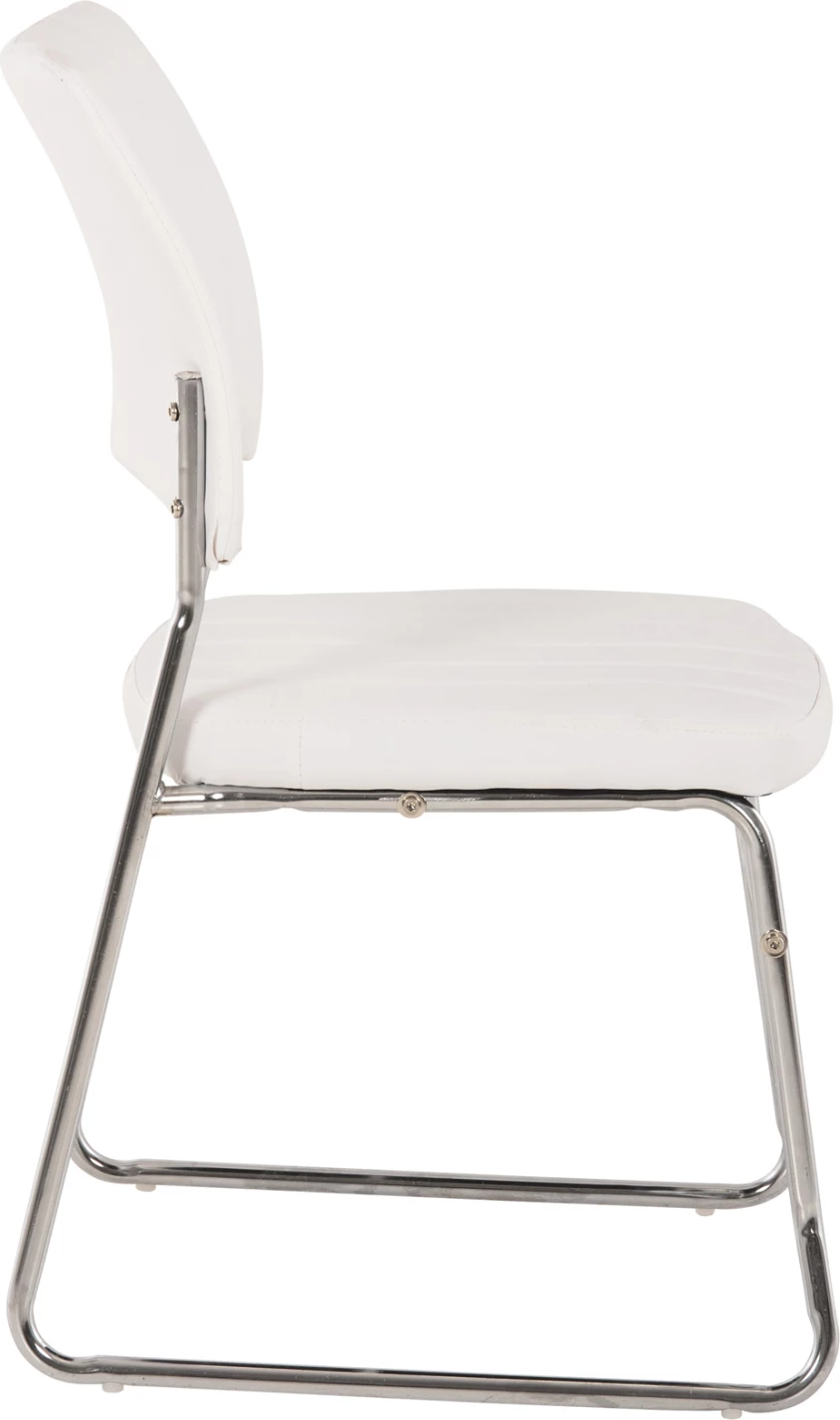 Karrige për zyre konferencash FH1071.02,e bardhë, set prej 4 copë