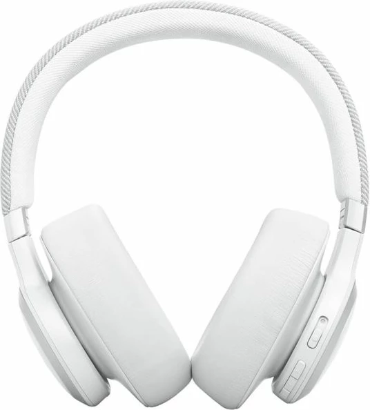 Kufje JBL Live 770NC, Bluetooth 5.3, wireless over-ear, ANC adaptiv, bateri deri 65 orë, bardha