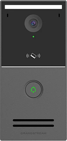 Stacion dere video IP Grandstream GDS3727, 4MP, PoE, Wi‑Fi, RFID, e zezë