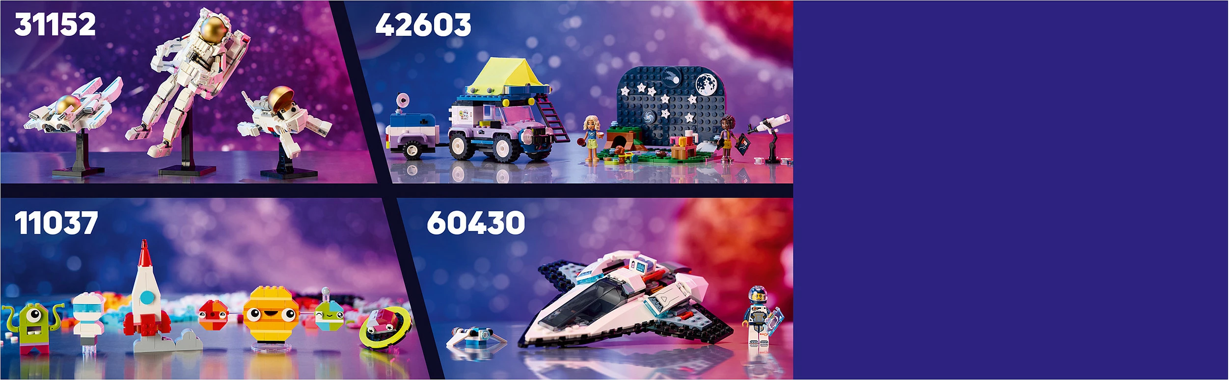 Set ndërtimi LEGO Creator 3in1 Space Astronaut 31152, 647 pjesë, multikolor