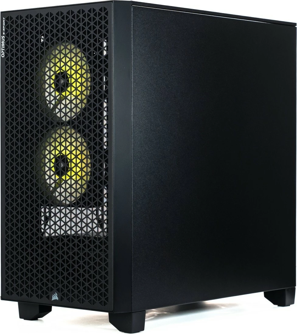 Kompjuter desktop gaming OPTIMUS GA520T-CR12 Ryzen 5 5500 16GB RAM 1TB SSD Radeon RX 9060 OC 8GB Windows 11 Home, zi