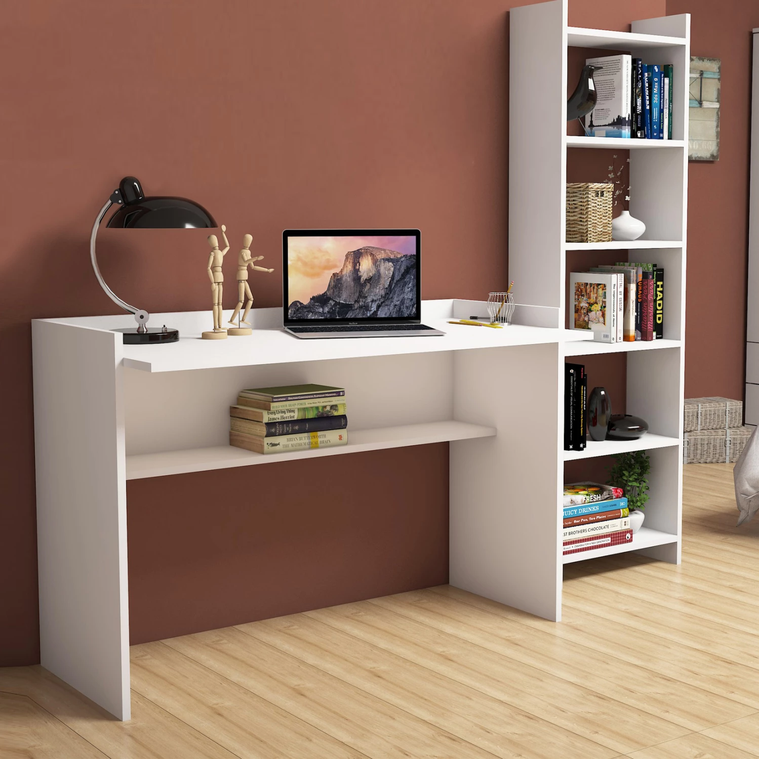 Set zyre 2 pjesë, FH11774.11, melaminë e bardhë