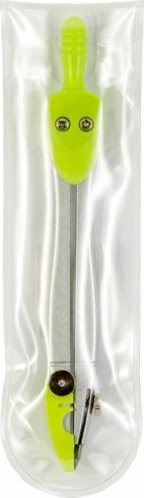 Cyrkiel shkollor Penmate PC-100, metalik, me grafit 2 mm, në etui, jeshile