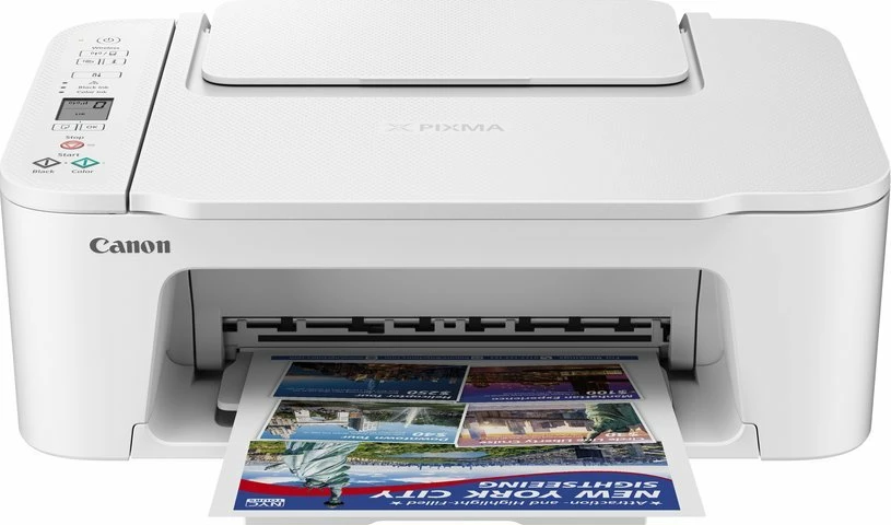 Printer multifunksional Canon PIXMA TS3751i (6671C026), inkjet, A4, Wi‑Fi, USB, i bardhë