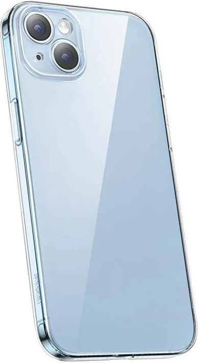 Mbështjellës Baseus Simple për iPhone 14 Plus, transparent
