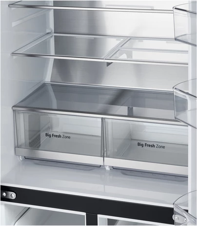 Frigorifer side-by-side LG InstaView GMG860EPBE 508 L i pavarur, i zi