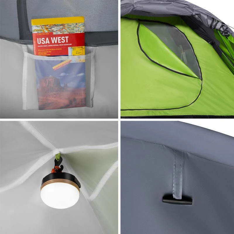 Tendë Nils Extreme NC6006, gri/jeshile