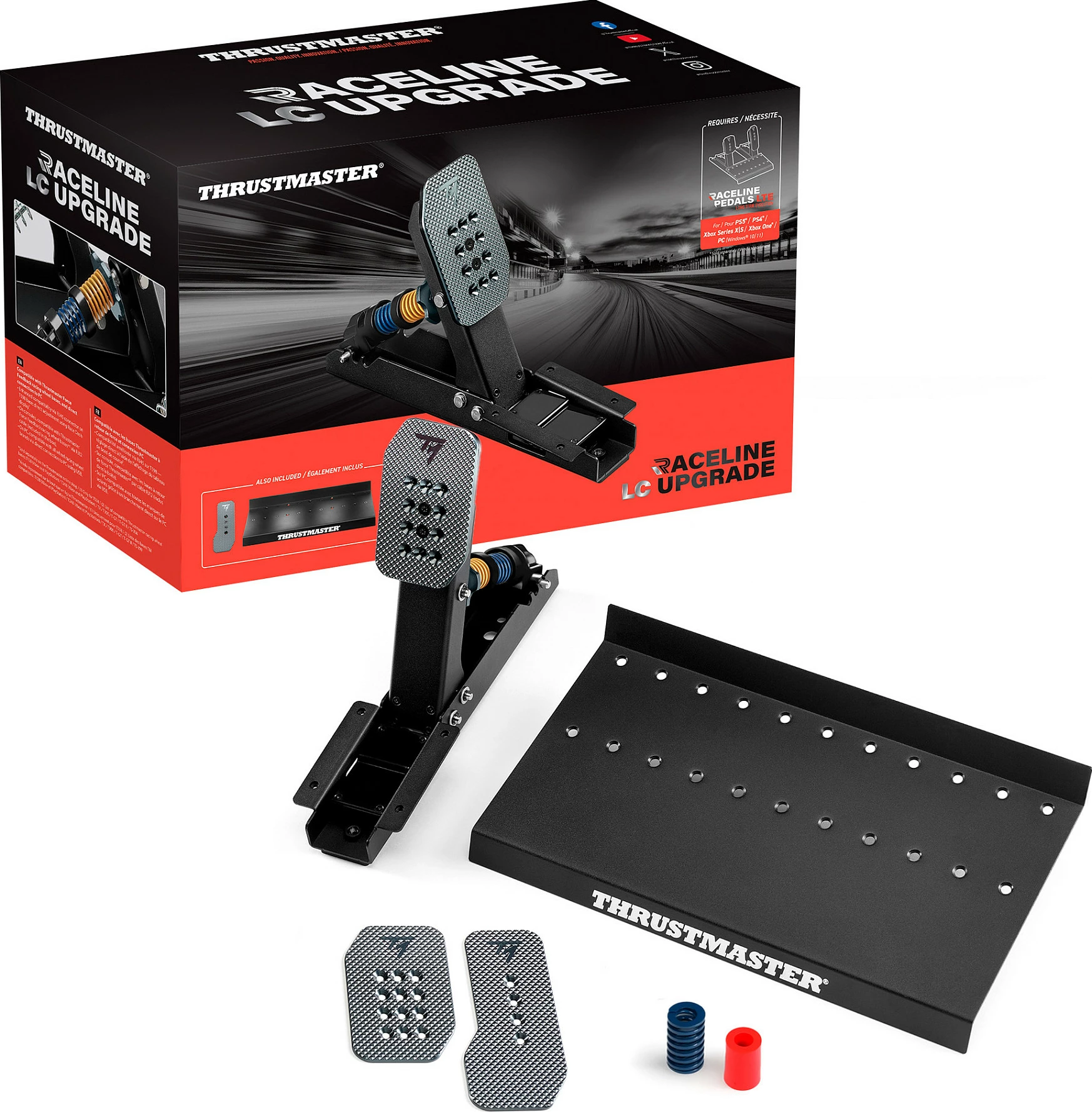 Pedalset Thrustmaster Raceline LC Upgrade, për konsolë/PC, i zi
