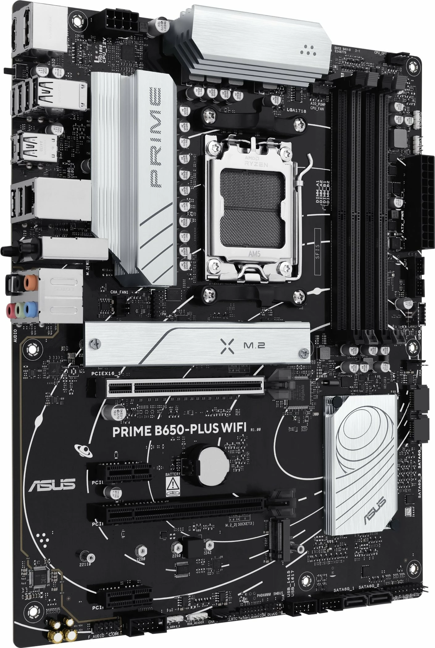 Pllakë amë Asus PRIME B650-PLUS WIFI, ATX, DDR5, WiFi 6E