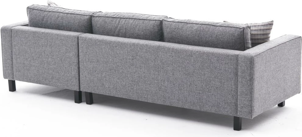 Këndore Atelier del Sofa, liri Kale, e djathtë, ngjyrë gri