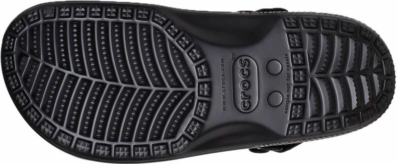 Papuqe Crocs për meshkuj, të zeza [Madhësia: 43 - 44]