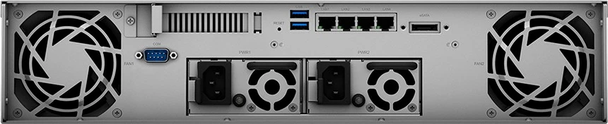 NAS Synology RackStation RS1221RP+, Ryzen Embedded V1500B, 4 GB DDR4, Rack (2U)