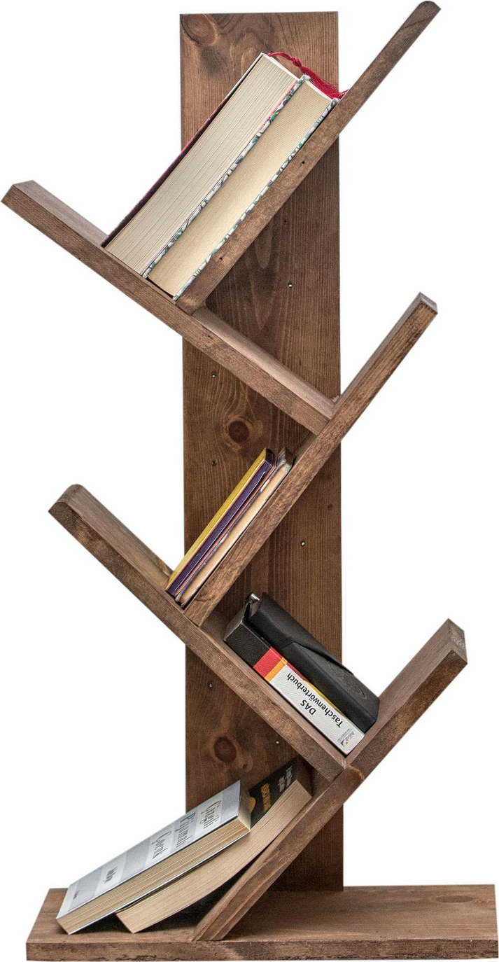 Raft librash prej druri, ngjyrë arre, Hanah Home Cemo
