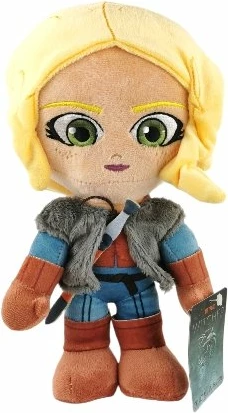 Lodër pelushi Barrado Witcher Ciri, e licencuar zyrtarisht, për koleksion Gaming Heroes, shumëngjyrëshe
