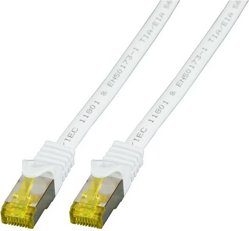 Kabllo rrjeti EFB Elektronik RJ45 Cat6A S/FTP LSZH, 15 m, e bardhë